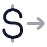 Dollar Send 01 icon preview