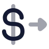Dollar Send 02 icon preview