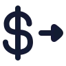Dollar Send 02 icon preview