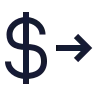 Dollar Send 02 icon preview