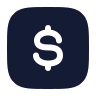 Dollar Square icon preview