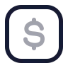 Dollar Square icon preview