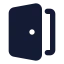 Door 01 icon with stroke standard style