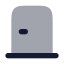 Doorclosed icon with bulk rounded style