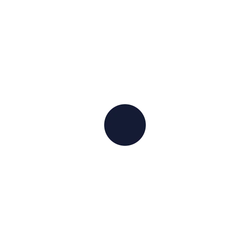Dot Icon in Solid Rounded style