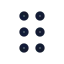 Dragdropvertical icon with duotone rounded style