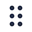 Dragdropvertical icon with stroke rounded style