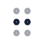 Dragdropvertical icon with twotone rounded style