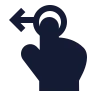 Drag Left 01 icon preview