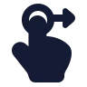 Drag Right 01 icon preview