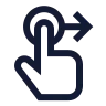 Drag Right 02 icon preview