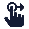 Drag Right 04 icon preview