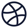 Dribbble icon preview
