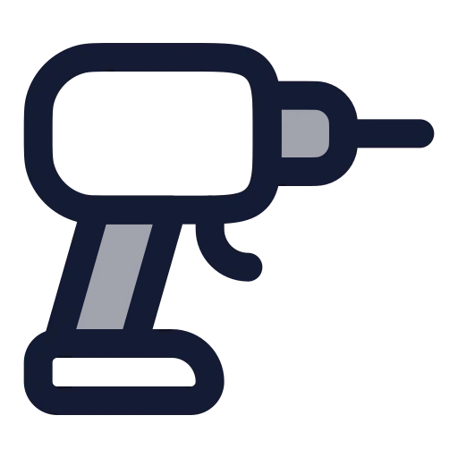 Drill Icon in Duotone Rounded style