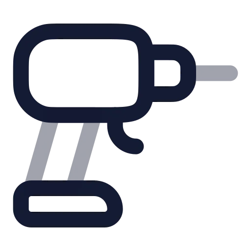 Drill Icon in Twotone Rounded style