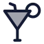 Drink icon with duotone standard style