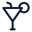 Drink icon with stroke standard style
