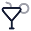 Drink icon with twotone rounded style