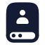 Drive icon with solid rounded style