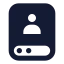 Drive icon with solid sharp style