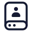 Drive icon with stroke standard style