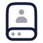 Drive icon with twotone rounded style