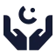 Dua icon with solid sharp style