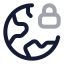 Earthlock icon with twotone rounded style
