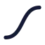 Easeinout icon with solid standard style