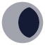 Eclipse icon with bulk rounded style