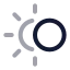 Eclipse icon with twotone rounded style