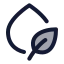 Ecopower icon with duotone standard style