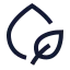 Ecopower icon with stroke sharp style