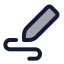 Edit icon with duotone standard style