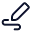 Edit icon with stroke standard style