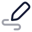 Edit icon with twotone rounded style