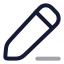 Edit icon with twotone rounded style