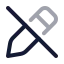 Editoff icon with twotone rounded style