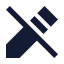 Editoff icon with solid sharp style