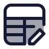 Edit Table icon preview