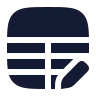 Edit Table icon preview