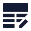 Edittable icon with solid sharp style