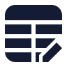 Edit Table icon preview