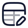 Edit Table icon preview