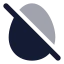 Eggoff icon with bulk rounded style