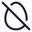 Eggoff icon with stroke rounded style