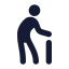 Elder icon with solid rounded style