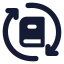Elearningexchange icon with solid standard style