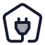 Electrichome icon with duotone standard style