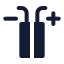 Electricwire icon with solid standard style